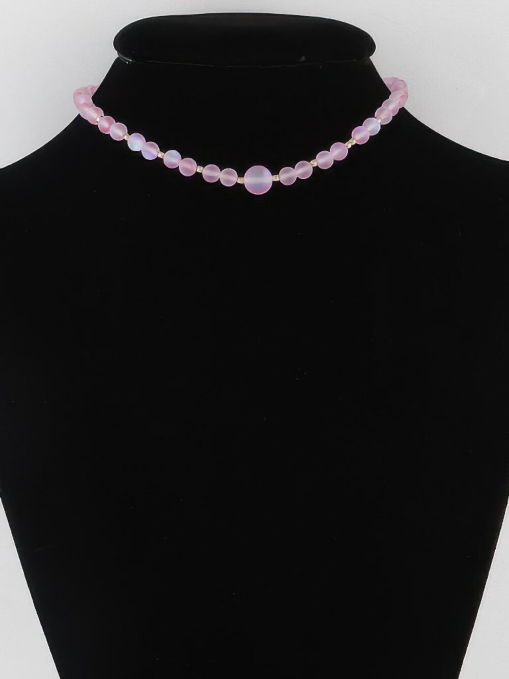 Translucent Bead Necklace - Picture 4 of 6